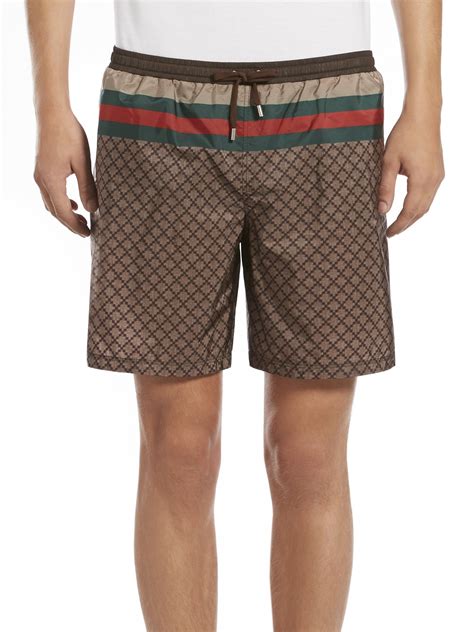 gucci mini short|Gucci swim shorts for men.